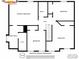 Second floor plan featuring bedrooms, bathrooms, and a walk-in closet at 5549 Lemley Nw Rd, Concord, NC 28027