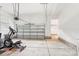Spacious and tidy garage with room for storage, plus an exercise area at 6006 Waxhaw Crossing Dr, Waxhaw, NC 28173