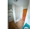 Bathroom featuring a shower, open shelving and storage at 6115 Amberly Ln, Charlotte, NC 28213
