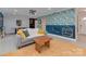 Spacious living room with sliding doors to the outside patio at 7048 Delta Lake Dr, Charlotte, NC 28215