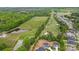 Gorgeous aerial view of a beautiful neighborhood surrounded by lush greenery and trees at 7186 Barleywood Dr, Locust, NC 28097