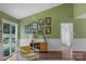 Another view of the living room showing the backyard access at 8605 Ducksbill Dr, Charlotte, NC 28277