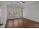 Bedroom offers a trey ceiling and multiple windows with great natural light at 869 Kathryn Se Dr, Concord, NC 28025
