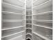 Well-organized walk-in pantry featuring ample shelving to store all your food and cooking essentials at 1012 Harper Lee Dr, Newton, NC 28658