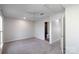 Bright, spacious bedroom with carpet, a ceiling fan and an en-suite bathroom at 12036 Duke Lancaster Dr, Charlotte, NC 28277