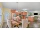 Dining area with large window at 1219 Century Dr, Clover, SC 29710