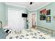 Inviting bedroom with a closet, doorway, and comfortable bed at 1432 Deer Forest Dr, Fort Mill, SC 29707