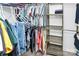 Walk-in closet with clothing racks and shelving providing ample storage space at 1432 Deer Forest Dr, Fort Mill, SC 29707