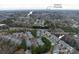 An aerial view highlights proximity to Ballantyne and Uptown Charlotte, with easy commute access at 16631 Commons Creek Dr, Charlotte, NC 28277