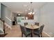 Cozy dining area with kitchen and stairs at 168 Limerick Rd # C, Mooresville, NC 28115