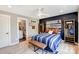 The bedroom boasts baseball-themed decor, and access to a private bathroom at 2009 Autumn Dr # 2, Monroe, NC 28110