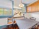 Charming dining area with a table, chairs, and built-in storage at 208 Park Ave, Wadesboro, NC 28170