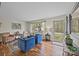 Inviting living room boasting hardwood floors, a large window, and comfortable seating at 2600 Gemway Dr, Charlotte, NC 28216