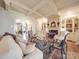 Bright living room with fireplace, built-in shelves, and comfortable seating at 3667 Saint Andrews Ln, Gastonia, NC 28056