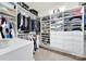 Organized walk-in closet with ample shelving, drawers, and hanging space at 5039 Folly Ln, Fort Mill, SC 29707