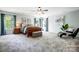 Spacious main bedroom with ample natural light, neutral-toned walls, and plush carpeted flooring at 517 Bertram Rd, Fort Mill, SC 29708