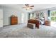 Spacious main bedroom with ample natural light, neutral-toned walls, and plush carpeted flooring at 517 Bertram Rd, Fort Mill, SC 29708