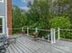 Outdoor deck offering a picturesque view, ideal for relaxation and enjoying the natural surroundings at 6013 Coaching Inn Ct, Charlotte, NC 28270