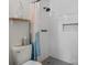 A well-lit bathroom features white subway tiles and a black shower head at 751 & 767 Pettit Rd, Catawba, SC 29704