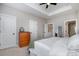Spacious main bedroom features comfortable sleeping arrangements, and access to the ensuite bathroom at 791 Seigle Point Dr, Charlotte, NC 28204