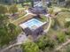 Aerial view of neighborhood pool, golf course and community building at 10 North Rd, Salisbury, NC 28144