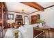 Cozy living area featuring a fireplace, hardwood floors, and a comfortable seating arrangement at 10 North Rd, Salisbury, NC 28144