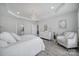 Spacious main bedroom features tray ceilings and an ensuite bathroom at 20202 Dovekie Ln, Indian Land, SC 29707
