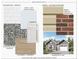 A collection of home specifications, including flooring, paint, cabinets, and brick at 212 S Columbia St, Gastonia, NC 28054