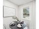 Dining area with modern table and chairs, perfect for intimate meals and gatherings at 2138 Syracuse Dr, Charlotte, NC 28216