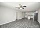 Bright living room featuring open layout, connecting seamlessly to the modern kitchen at 2628 S Main St, Kannapolis, NC 28027