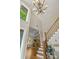 Spacious foyer featuring high ceilings, hardwood floors, and a staircase at 273 S Downs Way, Fort Mill, SC 29708