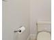 Toilet and toilet paper holder in half bathroom at 273 S Downs Way, Fort Mill, SC 29708