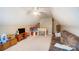 Bonus room with lots of floor space, a ceiling fan, and a seating area for and Gathering at 3011 Patrick Place Cir, Clover, SC 29710