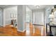 Open foyer featuring hardwood floors, neutral walls, and seamless flow into other living spaces at 3011 Patrick Place Cir, Clover, SC 29710