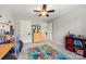 Bright room with work space, a floral rug, and ample closet space at 3095 Foggy Hollow Ln, Clover, SC 29710