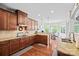 Well-appointed kitchen with granite countertops, stainless steel appliances, and wood cabinetry, perfect for cooking at 3095 Foggy Hollow Ln, Clover, SC 29710