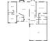 Detailed floor plan showcasing the layout of the home, including bedrooms, bathrooms, and living spaces at 4147 Timberwood Dr, Gastonia, NC 28056