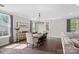 Bright and airy dining room with hardwood floors and ample natural light at 4195 Island Fox Ln, Denver, NC 28037