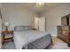 Comfortable bedroom with soft carpet, neutral walls, and ceiling fan for a relaxing atmosphere at 4502 Middlebury Ln, Fort Mill, SC 29715