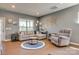 Cozy living room featuring a plush sofa, recliner, and stylish decor at 4502 Middlebury Ln, Fort Mill, SC 29715