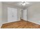Bedroom with hardwood floors and closet space, provides a comfortable private space at 4773 Westwinds Rd, Lincolnton, NC 28092