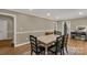Classic dining room with hardwood floors and vintage furnishing at 605 Ottawa Dr, Rock Hill, SC 29732