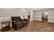 Bright living room with hardwood flooring, chair, and side table at 605 Ottawa Dr, Rock Hill, SC 29732