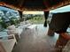 Inviting outdoor seating area with string lights and comfortable furniture at 6499 Gopher Rd, Lancaster, SC 29720