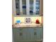 Kitchen with granite countertops, white cabinets and overhead lighting at 815 21St Avenue Nw Dr, Hickory, NC 28601