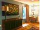 Chic living room with statement art, custom lighting and luxury finishes at 815 21St Avenue Nw Dr, Hickory, NC 28601