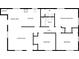Detailed floorplan showcasing the layout of a home with living room, kitchen, bedrooms, and bathrooms at 827 Ford Dr, Lowell, NC 28098