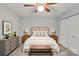 Nicely staged bedroom featuring carpet flooring at 904 Sunbeam Dr, Lincolnton, NC 28092