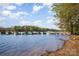 Scenic boat dock with multiple slips, providing convenient access to the lake for boating and water activities at 107 Iris Meadow Dr, Mooresville, NC 28115