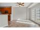 Bright dining area with tile floors adjacent to the kitchen and access to the backyard at 125 Snead Rd # 60, Fort Mill, SC 29715